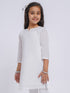 Girl's' White Only Kurta